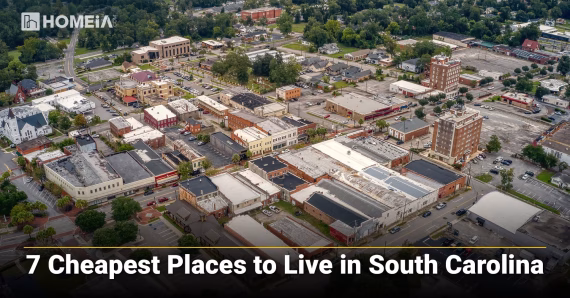 7 Cheapest Places to Live in South Carolina (updated)