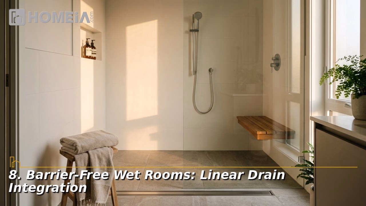 Barrier-Free Wet Rooms: Linear Drain Integration