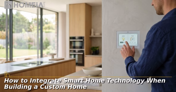 How to Integrate Smart Home Technology When Building a Custom Home