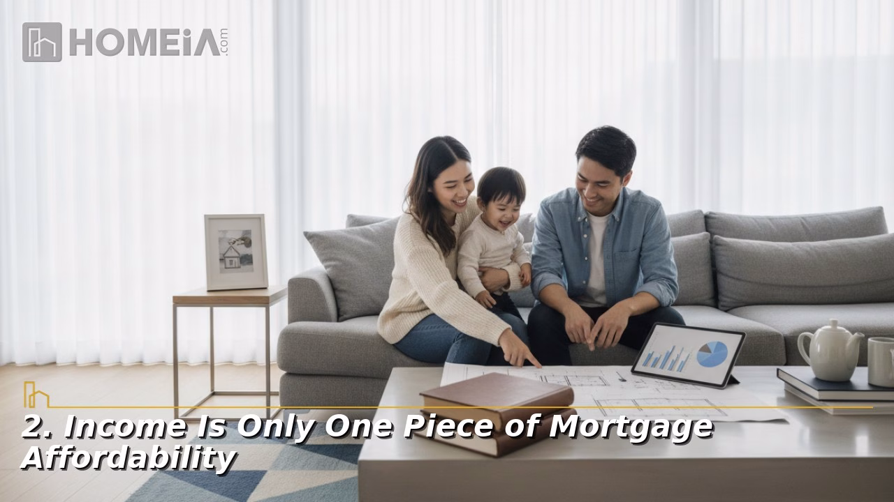 Income Is Only One Piece of Mortgage Affordability