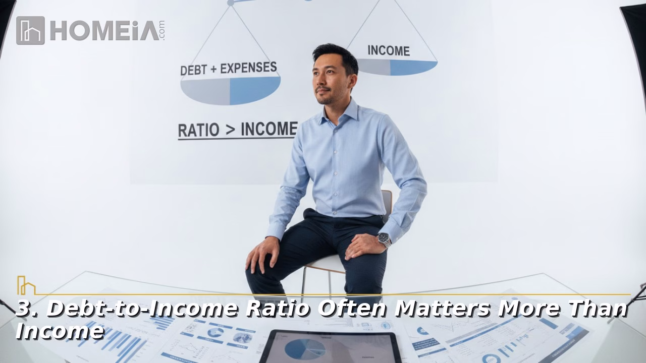 Debt-to-Income Ratio Often Matters More Than Income