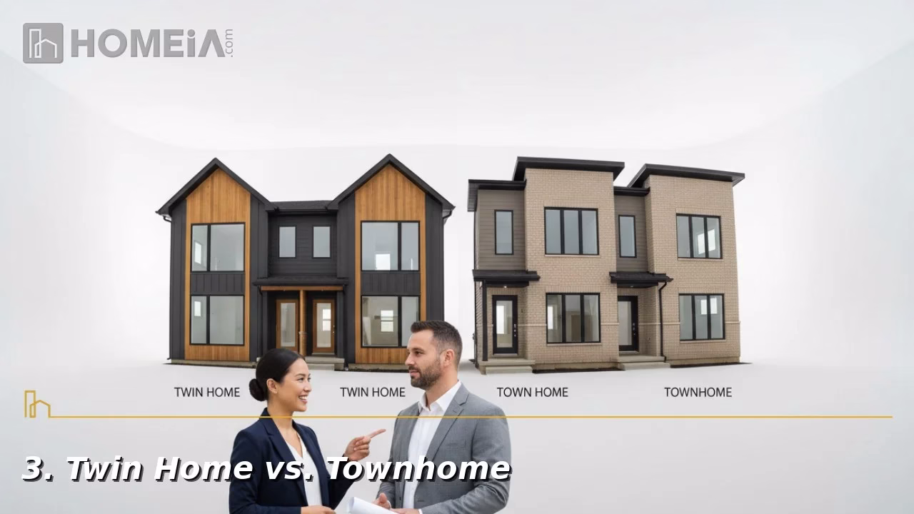 Twin Home vs. Townhome