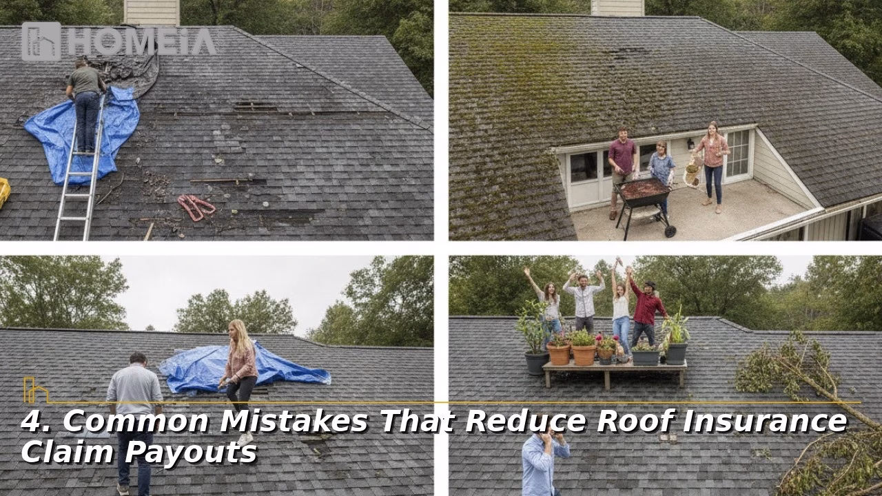 Common Mistakes That Reduce Roof Insurance Claim Payouts
