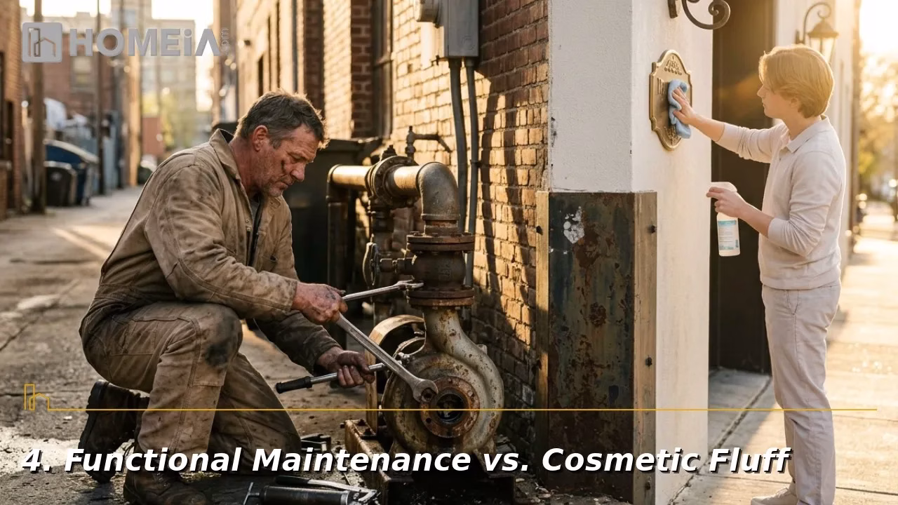 4. Functional Maintenance vs. Cosmetic Fluff