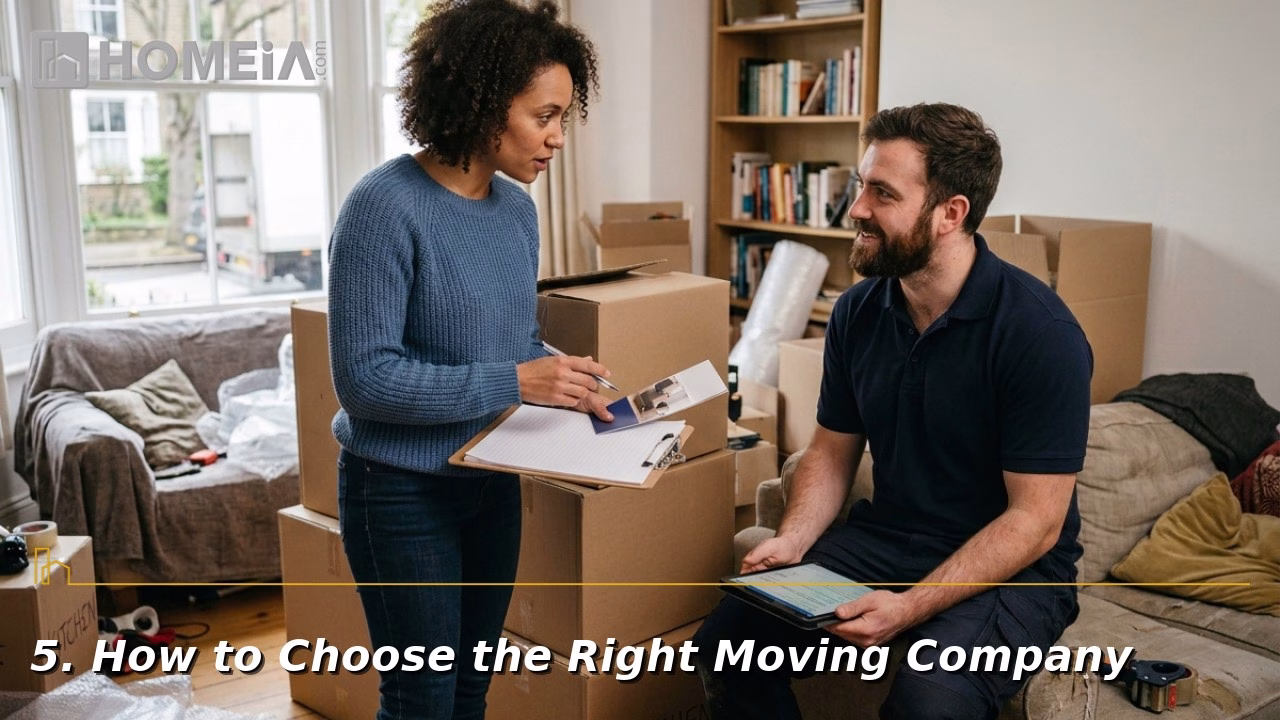 How to Choose the Right Moving Company