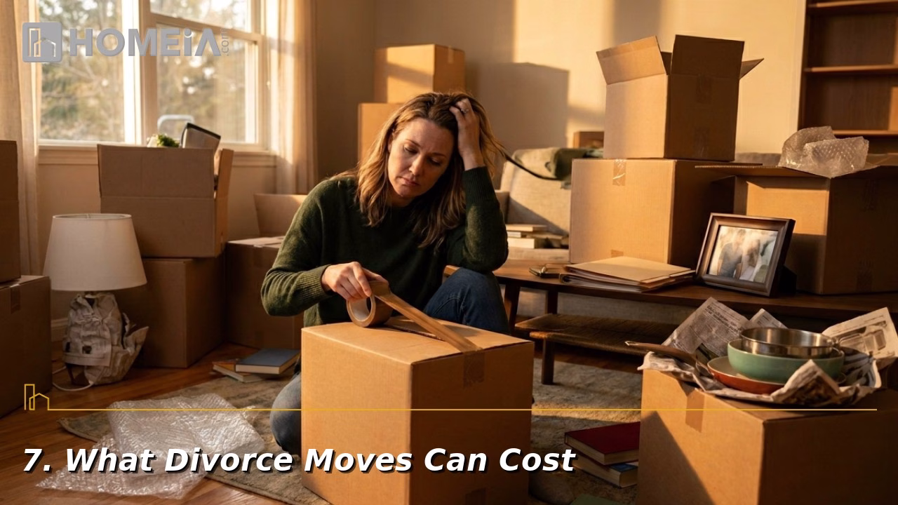 What Divorce Moves Can Cost