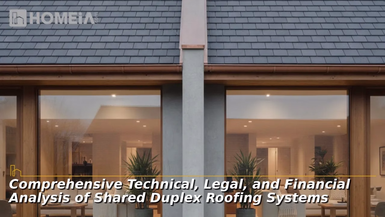 Comprehensive Technical, Legal, and Financial Analysis of Shared Duplex Roofing Systems