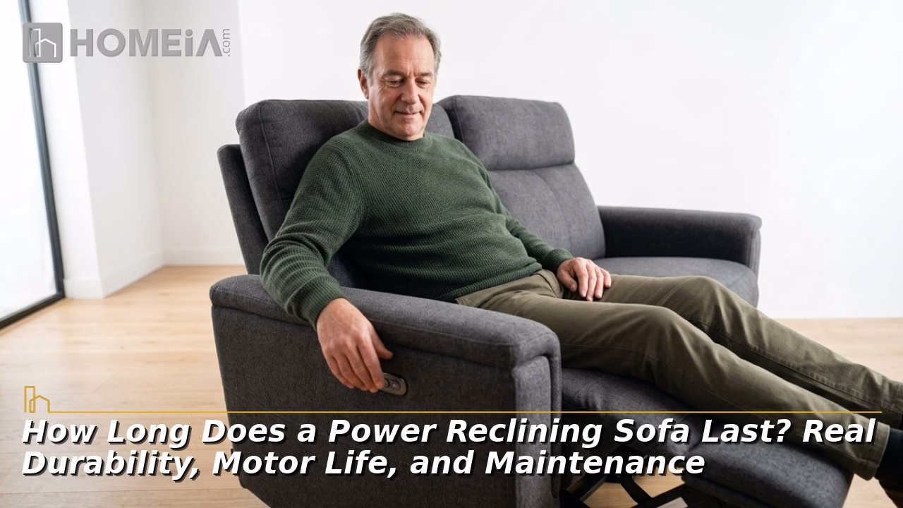 How Long Does a Power Reclining Sofa Last_ Real Durability, Motor Life, and Maintenance