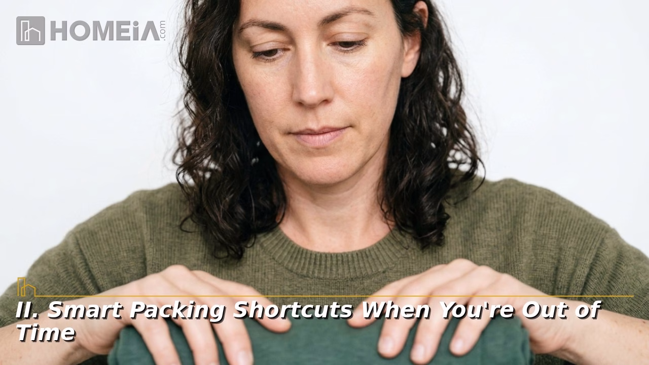 Smart Packing Shortcuts When You're Out of Time