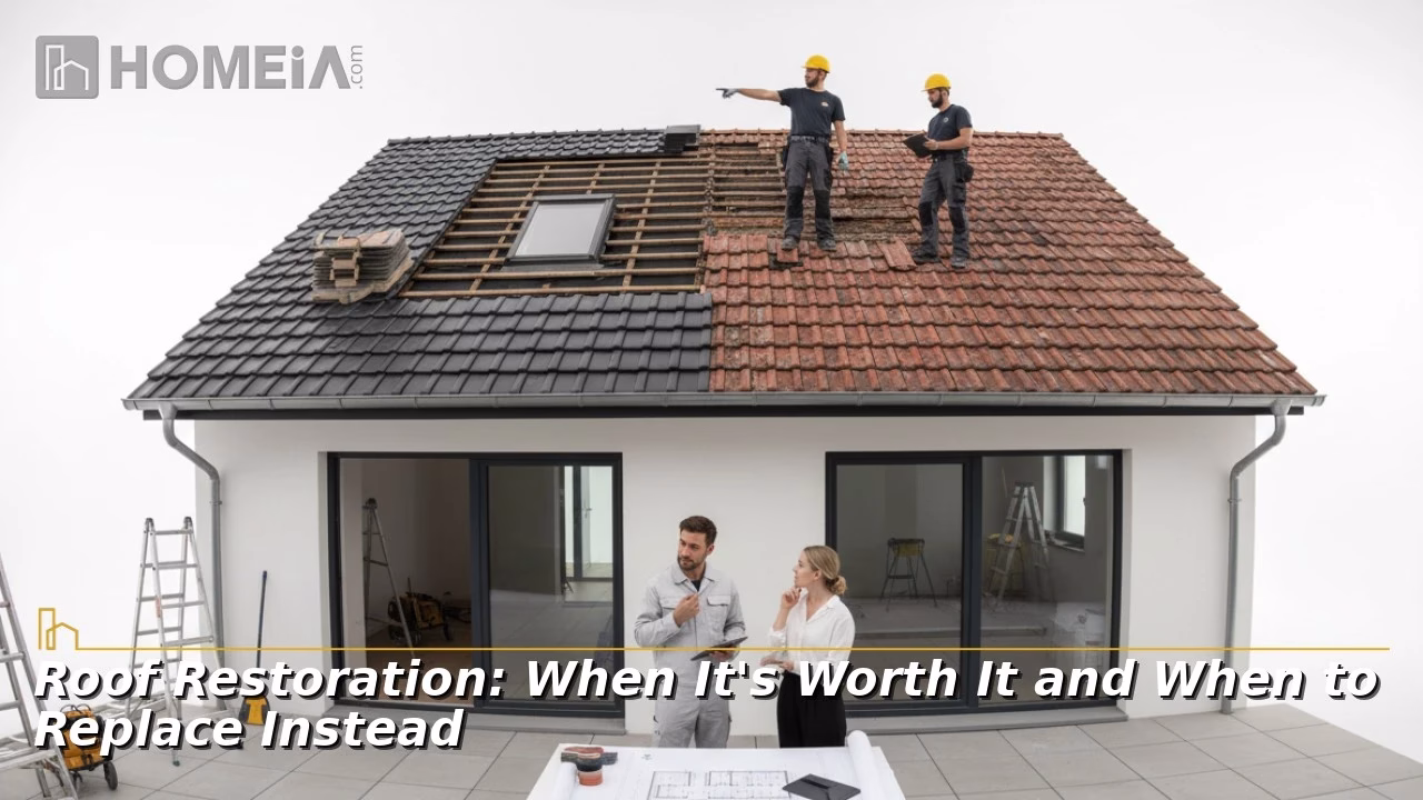Roof Restoration When Its Worth It and When to Replace Instead