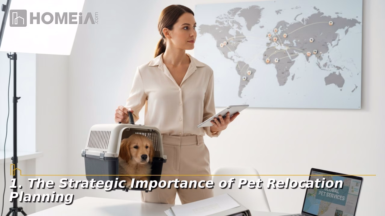 1. The Strategic Importance of Pet Relocation Planning
