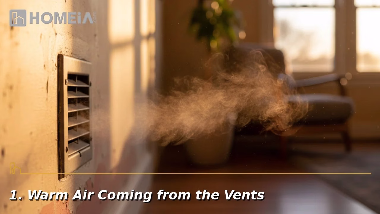 Warm Air Coming from the Vents