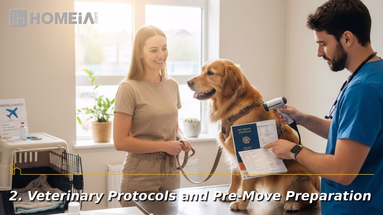 Veterinary Protocols and Pre-Move Preparation