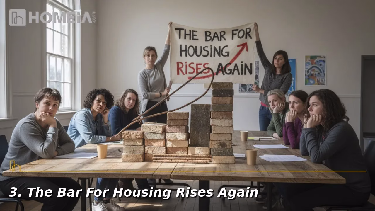 The Bar For Housing Rises Again