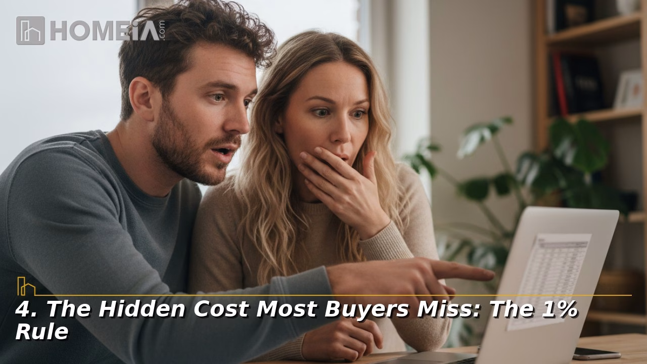 The Hidden Cost Most Buyers Miss: The 1% Rule