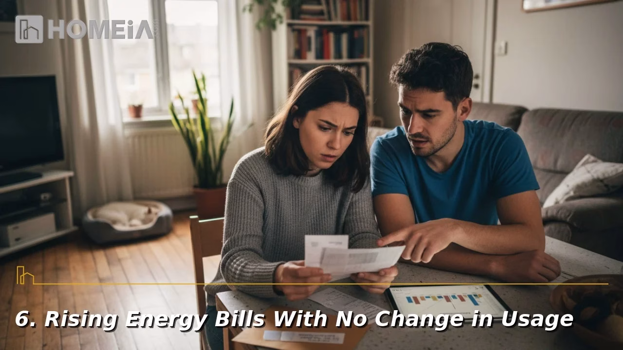 Rising Energy Bills With No Change in Usage