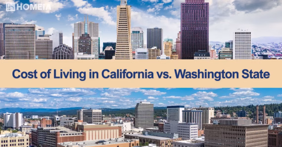 Cost of Living in California vs. Washington State