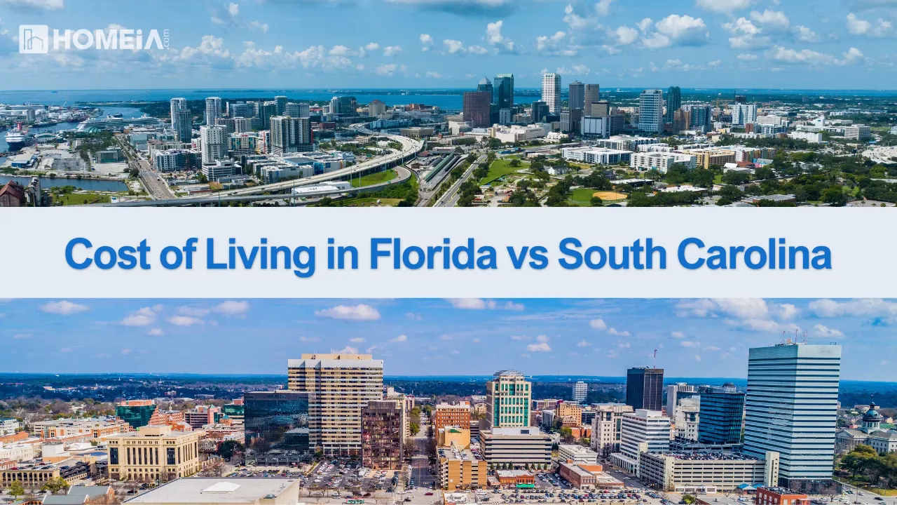 Cost of Living in Florida vs South Carolina
