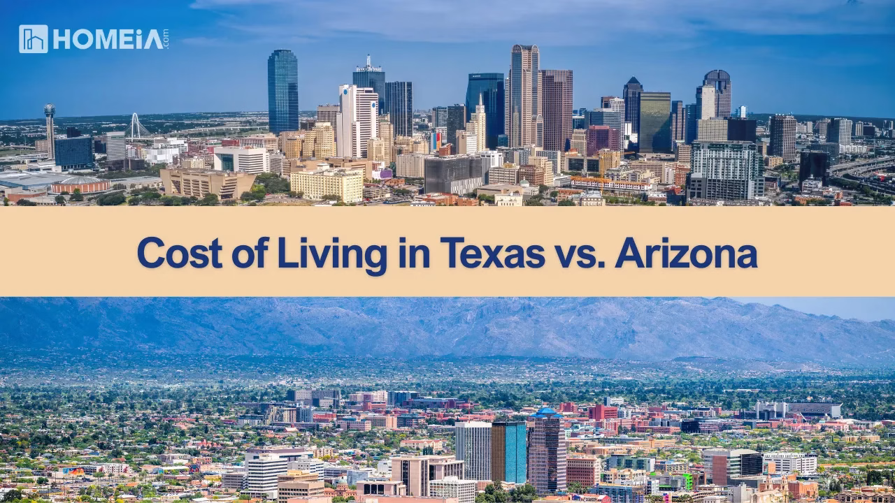 Cost of Living in Texas vs. Arizona