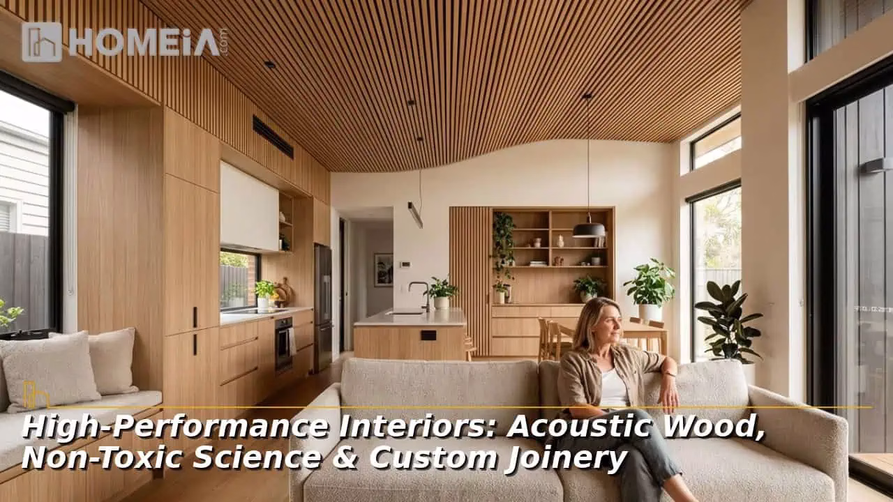 High-Performance Interiors_ Acoustic Wood, Non-Toxic Science & Custom Joinery