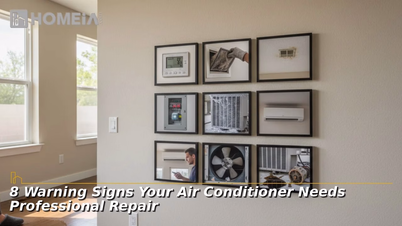 Main image 8 Warning Signs Your Air Conditioner Needs Professional Repair