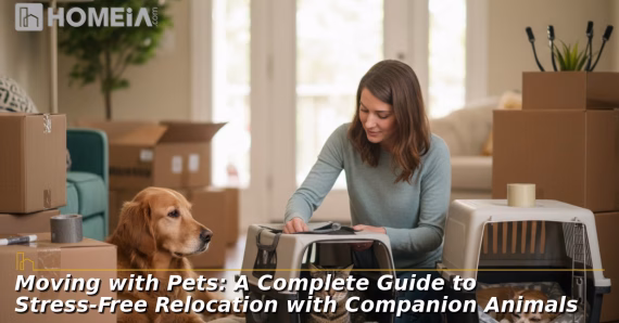 Moving with Pets: A Complete Guide to Stress-Free Relocation with Companion Animals