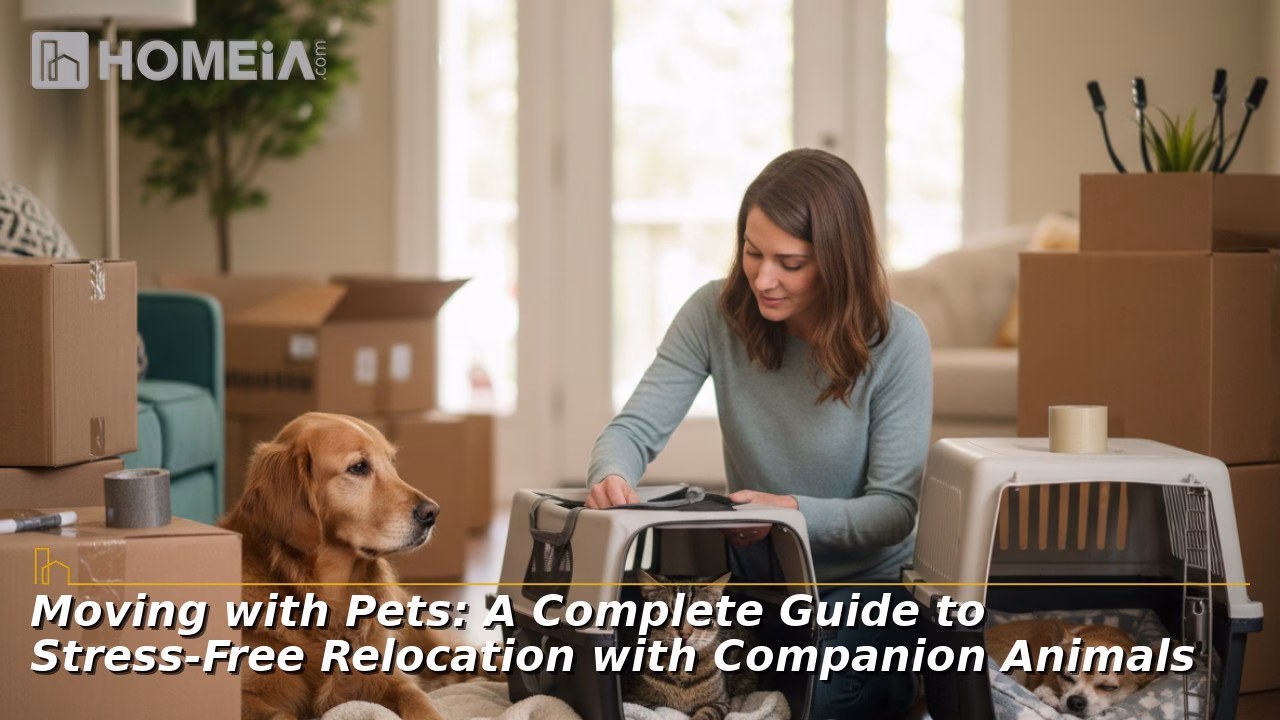 Moving with Pets: A Complete Guide to Stress-Free Relocation with Companion Animals
