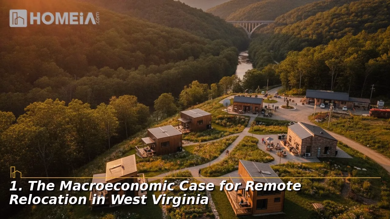 The Macroeconomic Case for Remote Relocation in West Virginia
