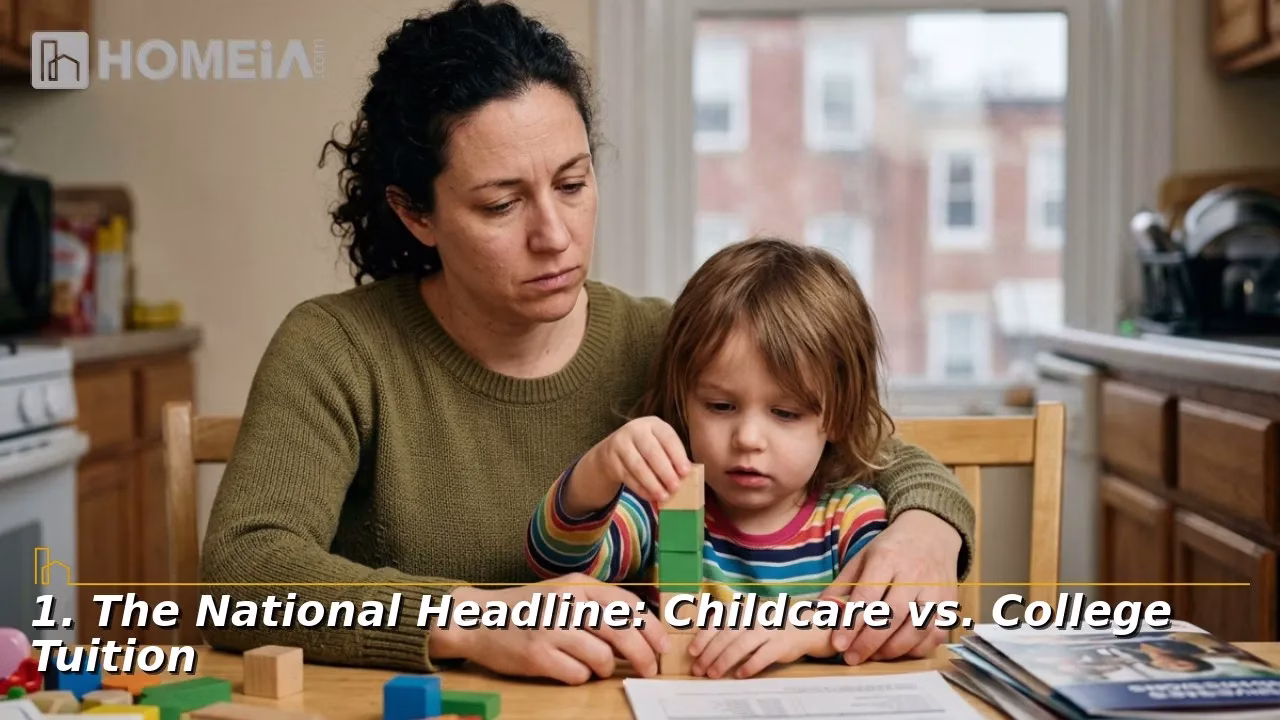 The National Headline: Childcare vs. College Tuition