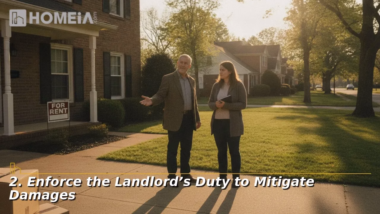 Enforce the Landlord’s Duty to Mitigate Damages