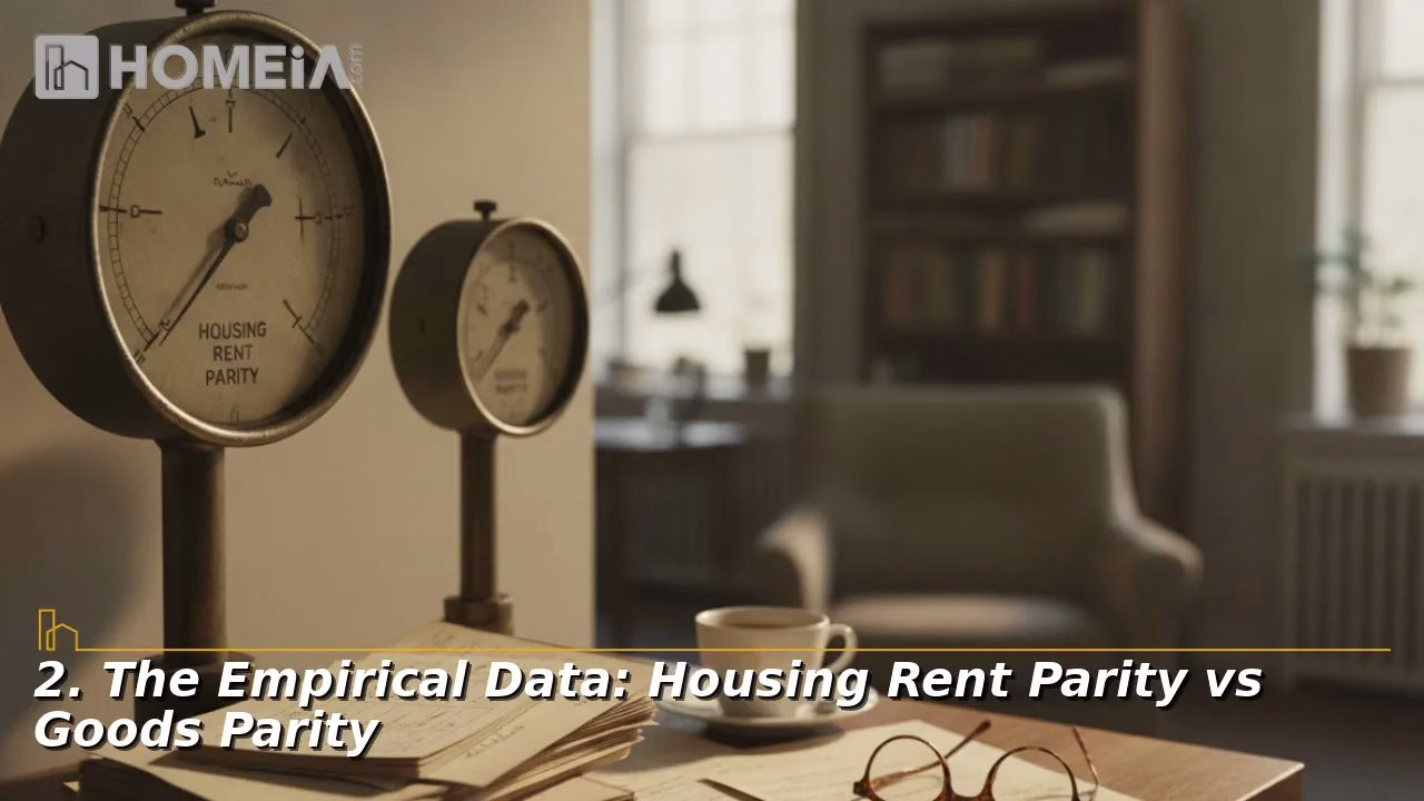 The Empirical Data: Housing Rent Parity vs Goods Parity