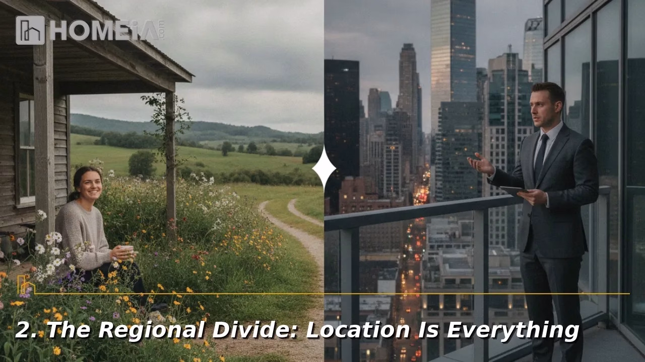 The Regional Divide: Location Is Everything