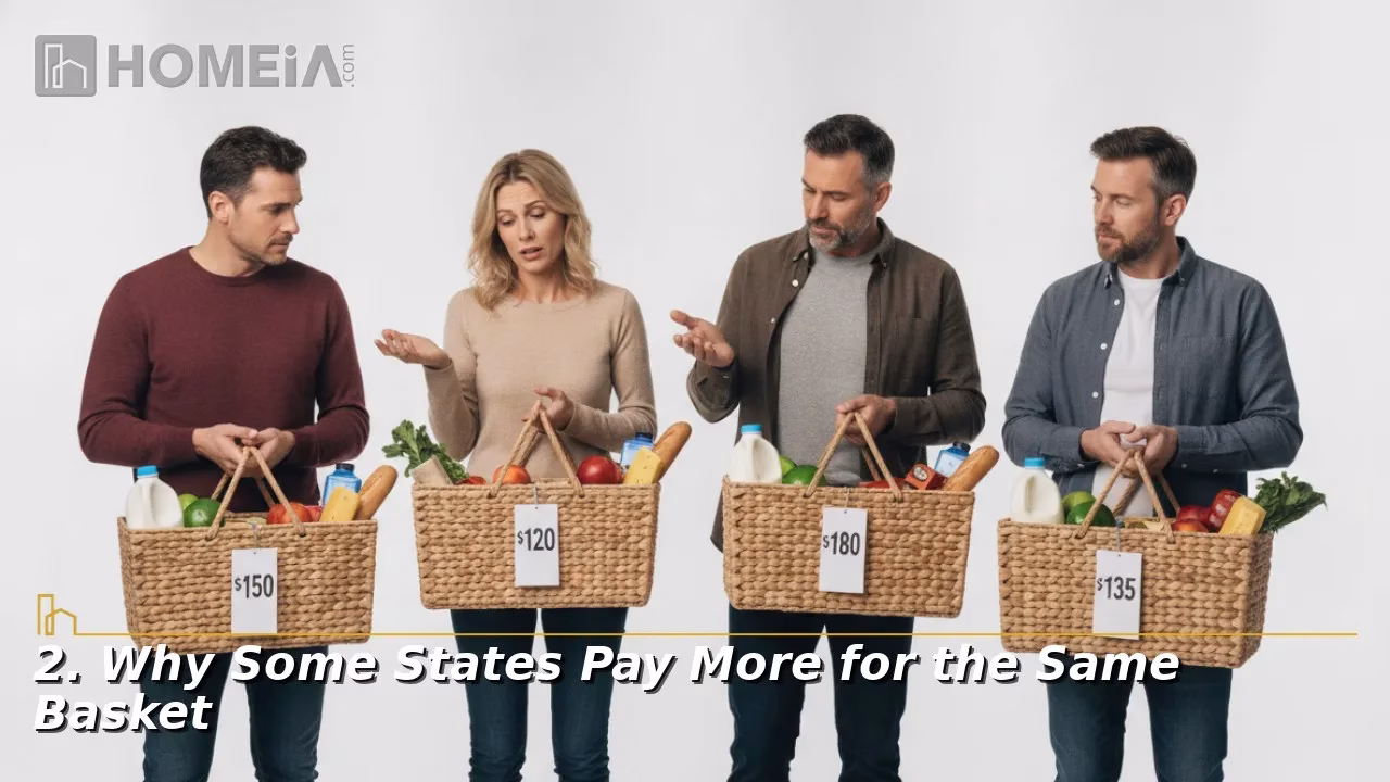 Why Some States Pay More for the Same Basket