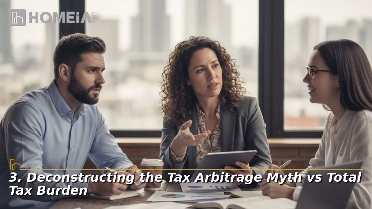 Deconstructing the Tax Arbitrage Myth vs Total Tax Burden