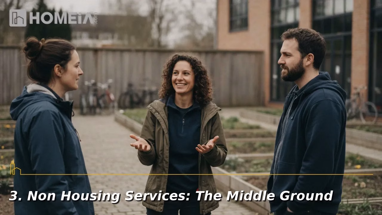 Non Housing Services: The Middle Ground