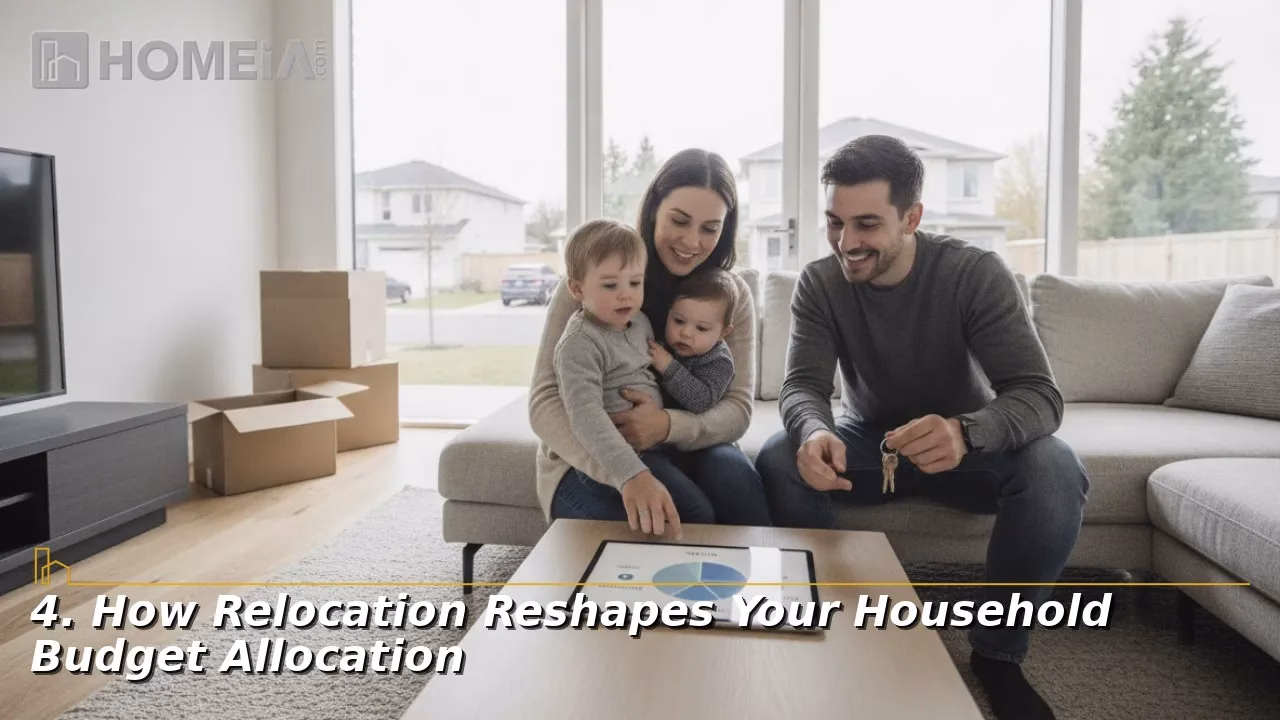 How Relocation Reshapes Your Household Budget Allocation