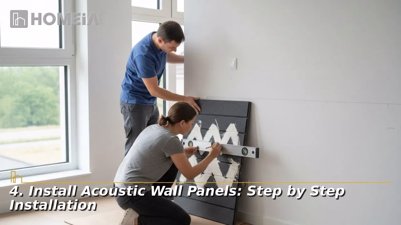 4. Install Acoustic Wall Panels_ Step by Step Installation