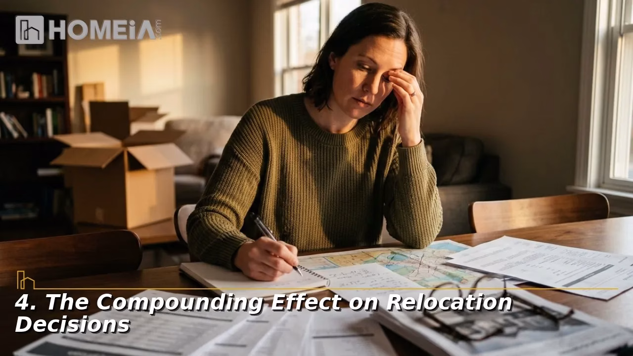 Woman stressed over relocation decisions