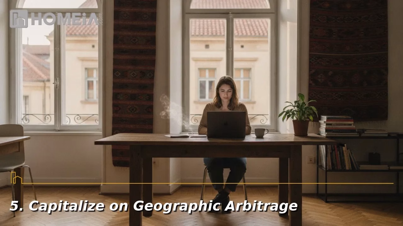 Capitalize on Geographic Arbitrage