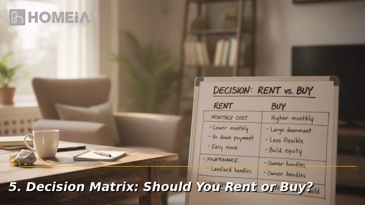 Decision Matrix: Should You Rent or Buy?