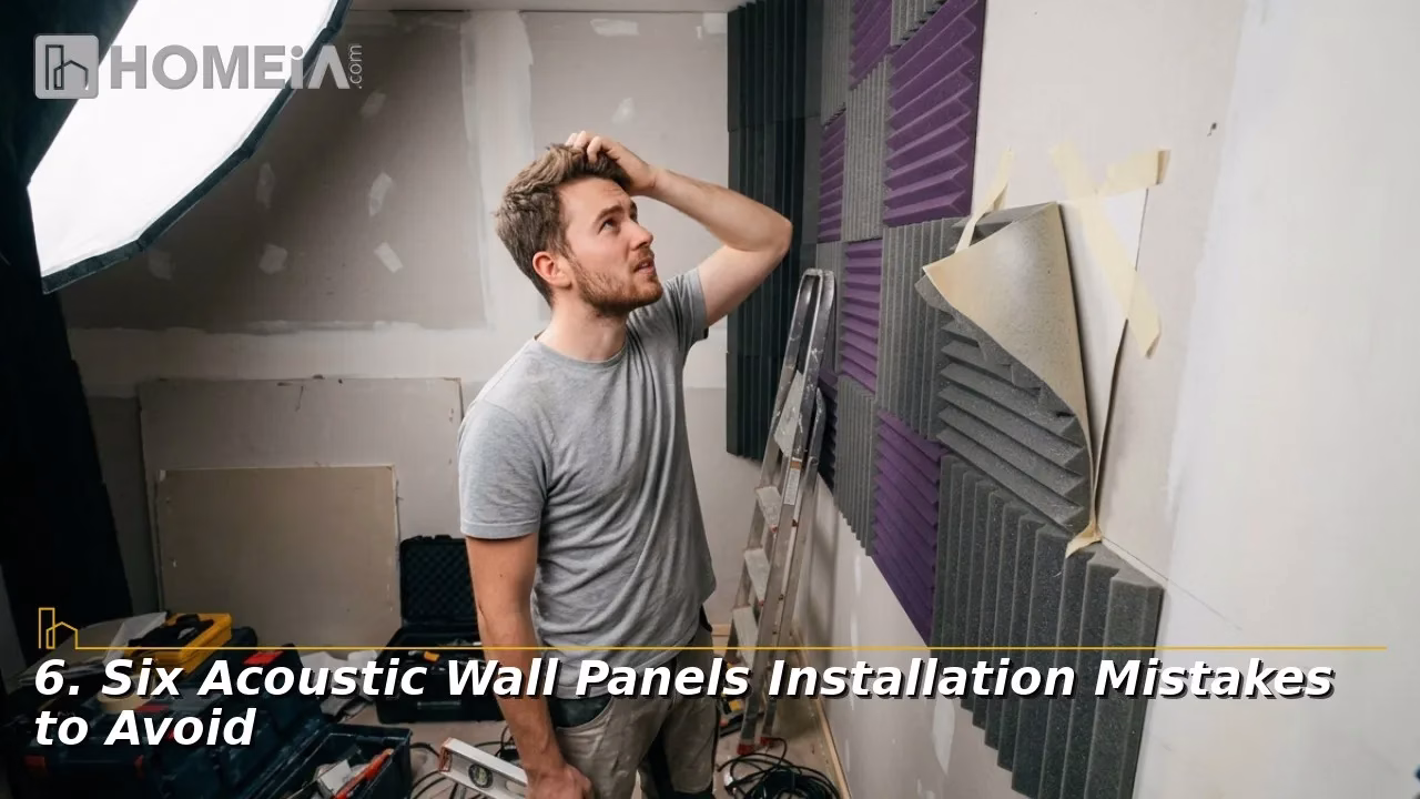 6. Six Acoustic Wall Panels Installation Mistakes to Avoid