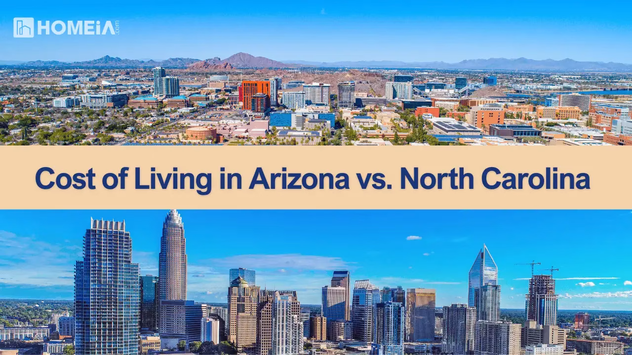 Cost of Living in Arizona vs. North Carolina