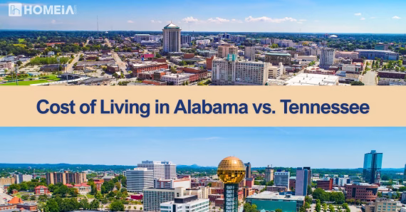 Cost of Living in Alabama vs. Tennessee