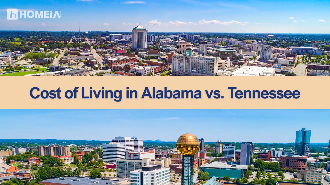 Cost of Living in Alabama vs. Tennessee