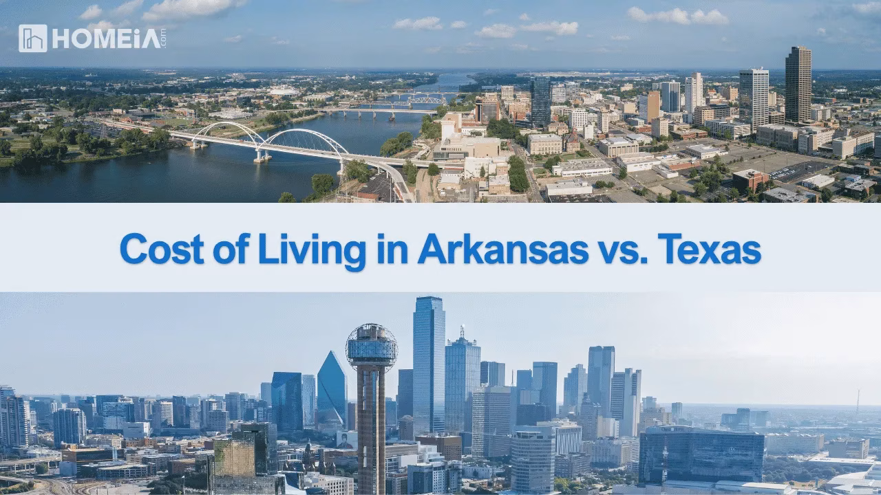 Main Image Cost of Living in Arkansas vs.