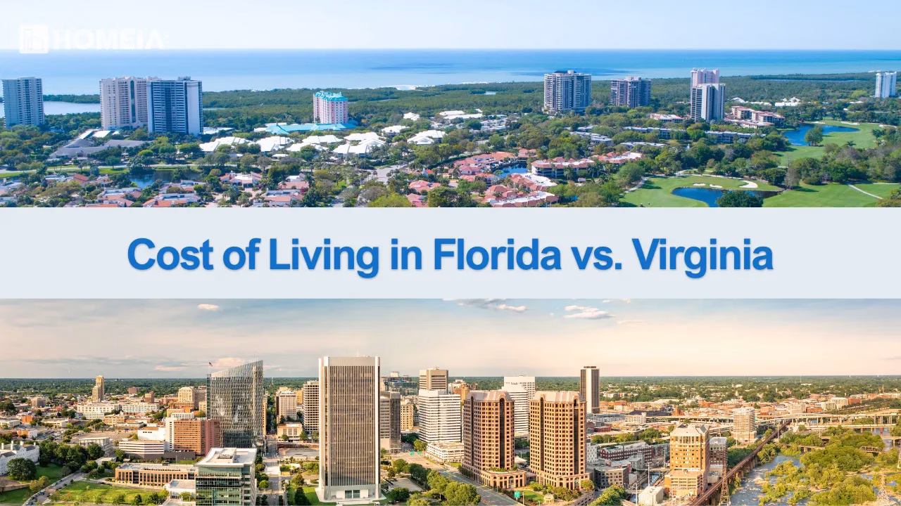 Cost of Living in Florida vs. Virginia