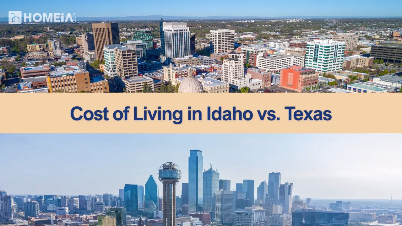 Cost of Living in Idaho vs. Texas