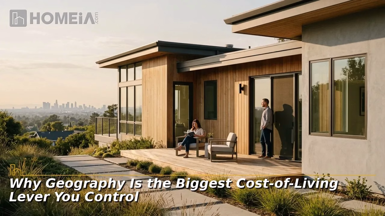Why Geography Is the Biggest Cost-of-Living Lever You Control