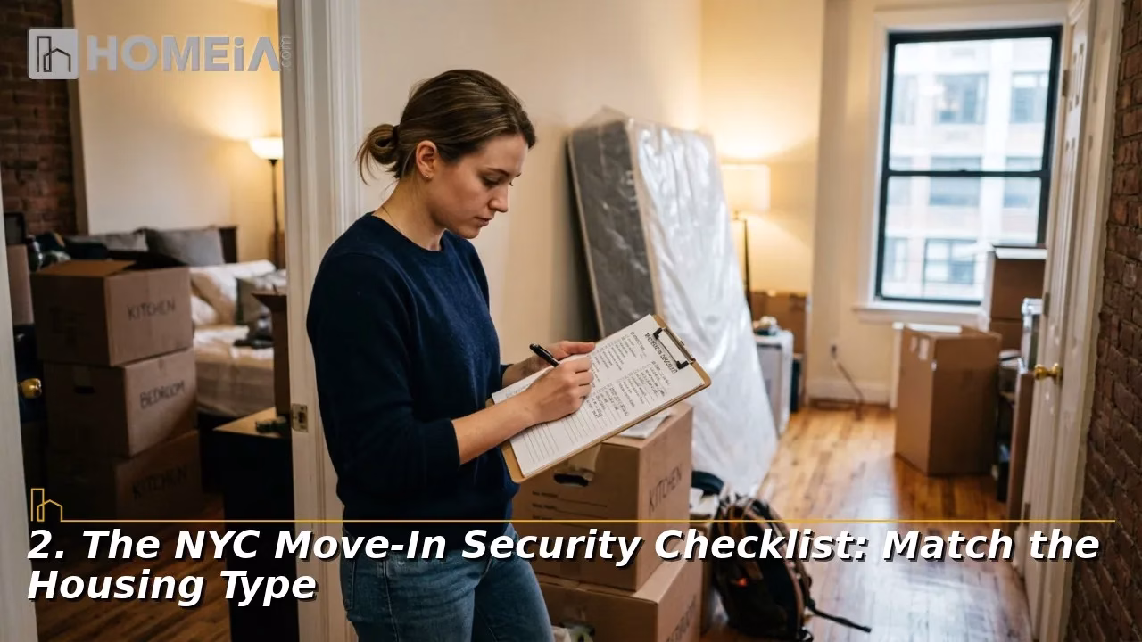 2. The NYC Move-In Security Checklist - Match the Housing Type