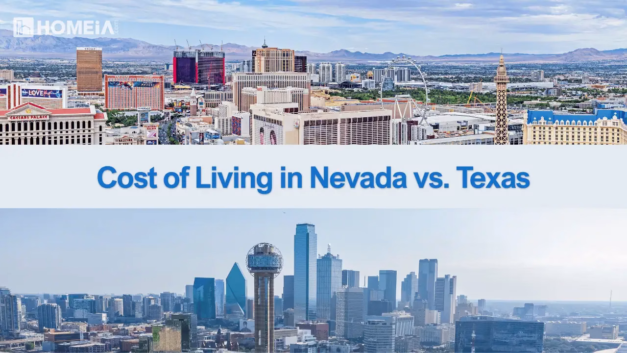 Cost of Living in Nevada vs. Texas